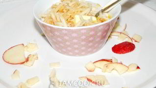Рецепт Овсяной каши с яблоками