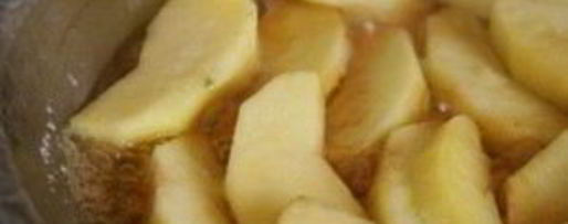 Шаг 1: овсяной каши с жареными яблоками