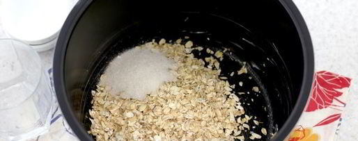 Шаг 2: овсяной каши в мультиварке