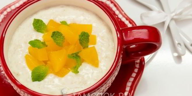 Рецепт овсянки на молоке