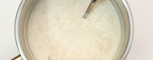 Шаг 7: овсянки на молоке