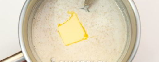 Шаг 9: овсянки на молоке