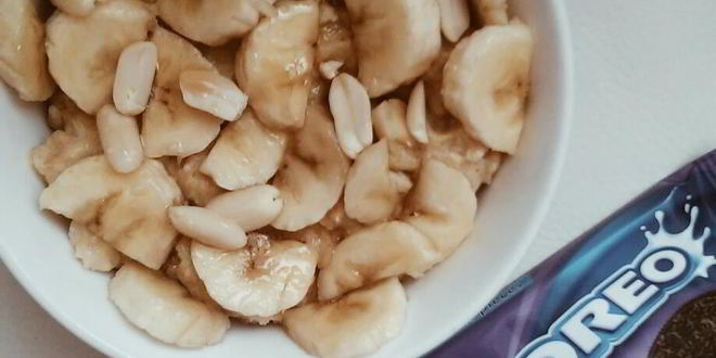 Рецепт овсянки с медом, корицей и бананом