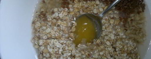 Шаг 5: овсянки с ягодами