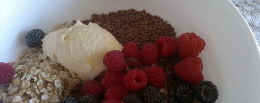 Шаг 6: овсянки с ягодами