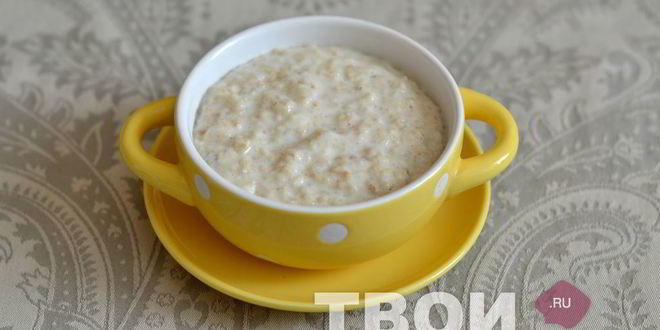 Рецепт овсянки в мультиварке
