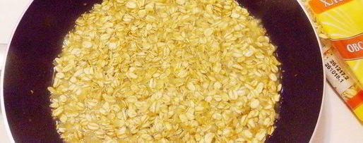 Шаг 5: пикантной овсянки с беконом и сыром