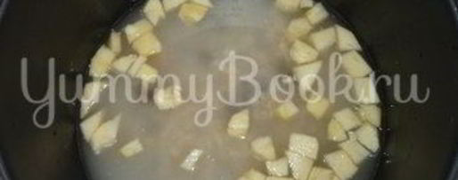 Шаг 3: постной овсяной каши с изюмом и яблоками из мультиварки