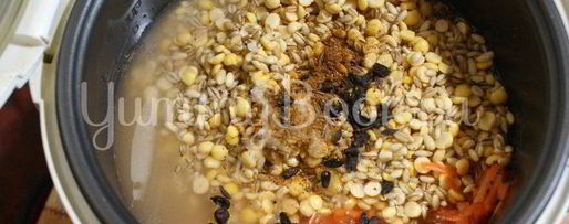 Шаг 2: каши крестьянской в мультиварке