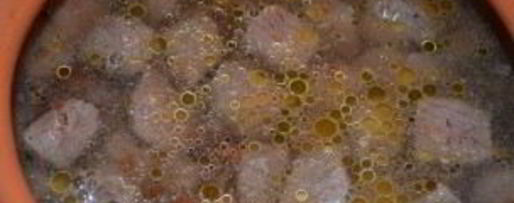 Шаг 10: каши перловой с говядиной