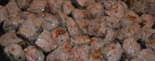 Шаг 7: каши перловой с говядиной