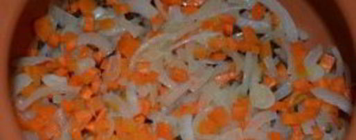 Шаг 8: каши перловой с говядиной