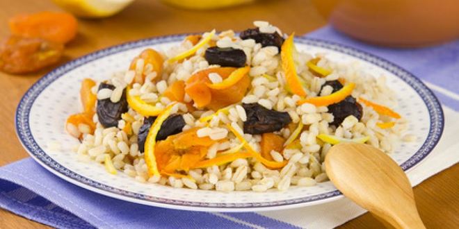 Рецепт каши перловой с сухофруктами