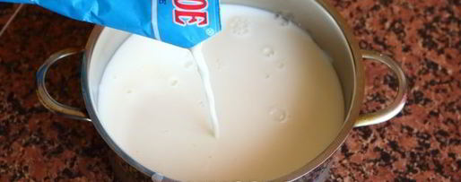 Шаг 5: перловой каши на молоке