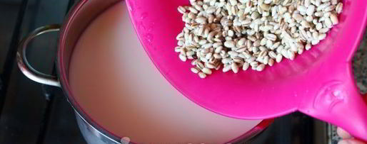 Шаг 6: перловой каши на молоке