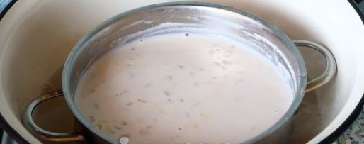 Шаг 10: перловой каши на молоке