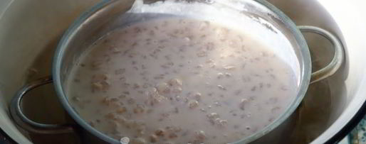 Шаг 11: перловой каши на молоке