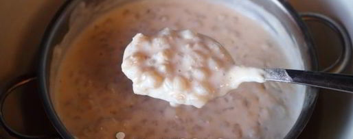 Шаг 12: перловой каши на молоке