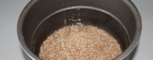 Шаг 2: перловой каши на воде со сливочным маслом в мультиварке