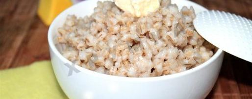 Шаг 3: перловой каши на воде со сливочным маслом в мультиварке