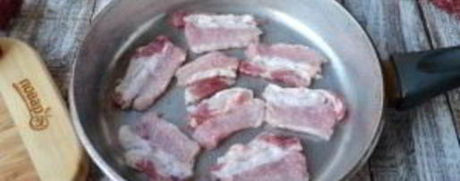 Шаг 5: перловой каши с фасолью, тыквой и беконом