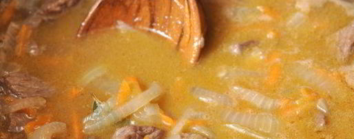 Шаг 6: перловой каши с говядиной