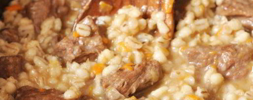 Шаг 9: перловой каши с говядиной