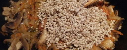 Шаг 3: перловой каши с грибами в духовке