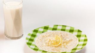 Рецепт Перловой каши с кокосами в меду