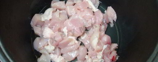 Шаг 3: перловой каши с курицей в мультиварке