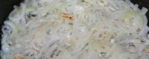 Шаг 1: перловой каши с курицей