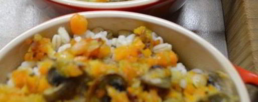 Шаг 3: перловой каши с мясом и грибами в горшочке