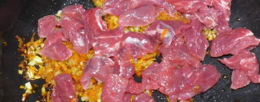 Шаг 5: перловой каши с мясом в мультиварке