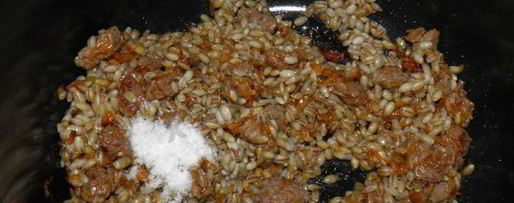 Шаг 7: перловой каши с мясом в мультиварке