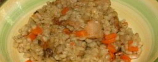 Шаг 4: перловой каши с мясом