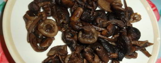 Шаг 1: перловой каши с опятами