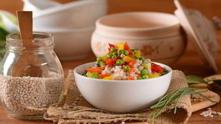 Рецепт Перловой каши с овощами