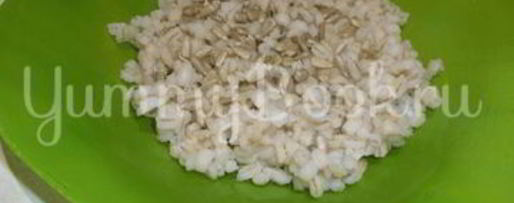 Шаг 6: перловой каши с семечками и йогуртом