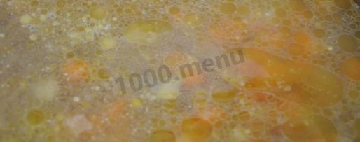 Шаг 3: перловой каши с сосисками и овощами в мультиварке