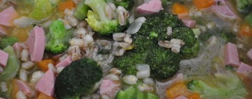 Шаг 6: перловой каши с сосисками и овощами в мультиварке