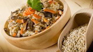 Рецепт Перловой каши с цукини и белыми грибами