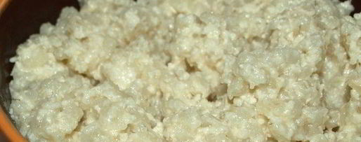 Шаг 3: перловой каши, томленой в молоке