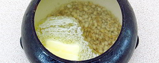 Шаг 2: перловой каши в духовке