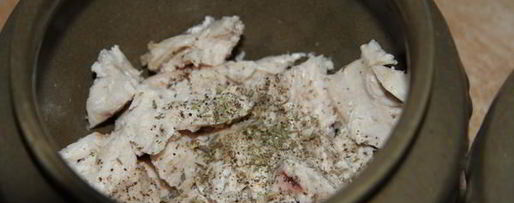 Шаг 3: перловой каши в горшочке