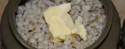 Шаг 4: перловой каши в горшочке