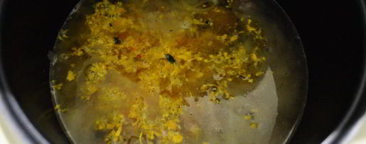 Шаг 5: перловки с белыми грибами