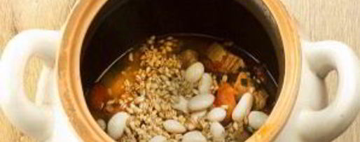 Шаг 3: перловки с говядиной