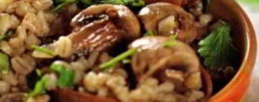 Шаг 5: перловки с грибами в горшочке