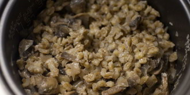 Рецепт перловки с грибами в мультиварке