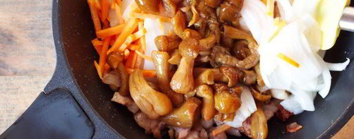 Шаг 2: перловки с грибами